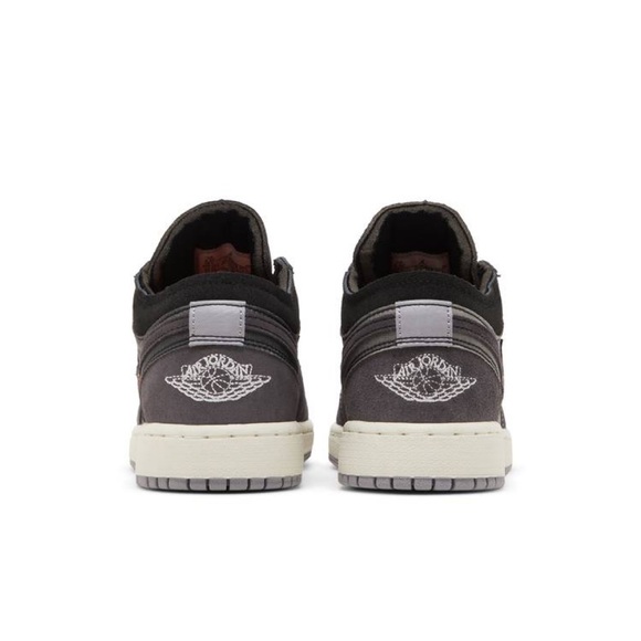 Air Jordan 1 Low SE Craft GS ‘Inside Out- Black’ - Picture 4 of 9